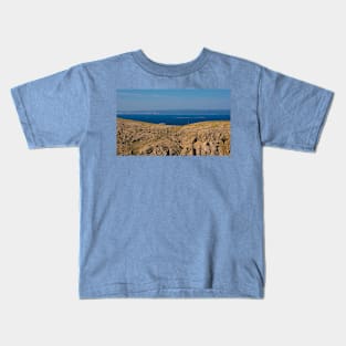 Landscape Near Stara Baska, Krk, Croatia Kids T-Shirt